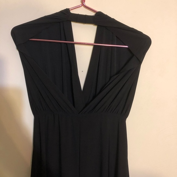 Black halter jumpsuit - Picture 3 of 7